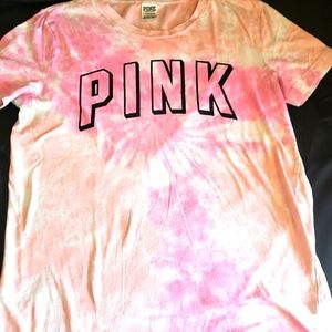 Victoria Secret PINK Small Tie dye T-Shirt. FF108